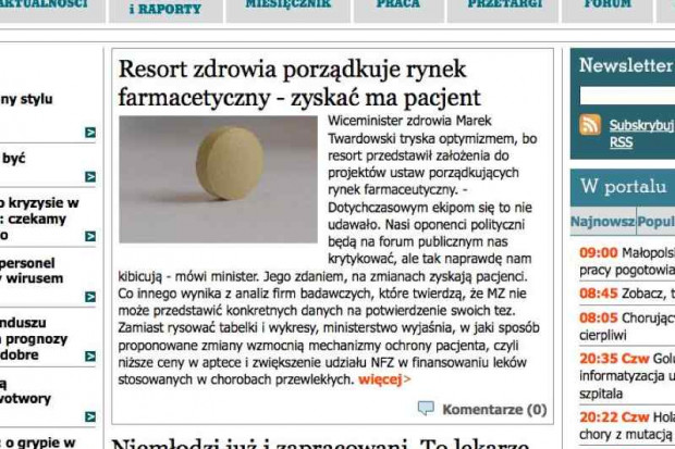 Internauci częściej szukają informacji o zdrowiu w sieci niż u lekarzy