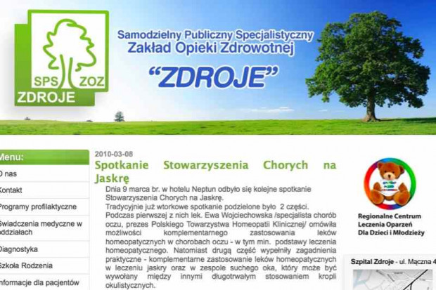 Szczecin: samorząd wspiera szpital Zdroje