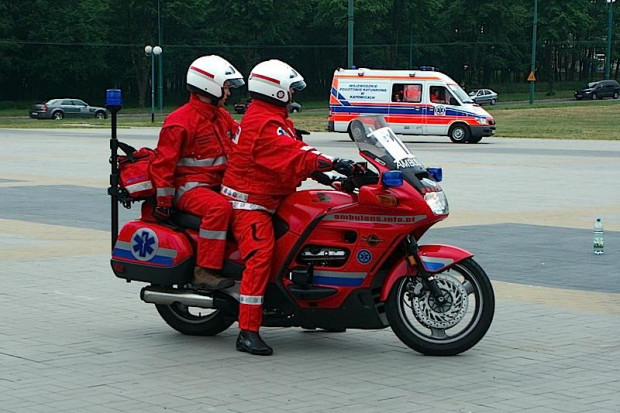 Olsztyn: od maja ratownik na motocyklu