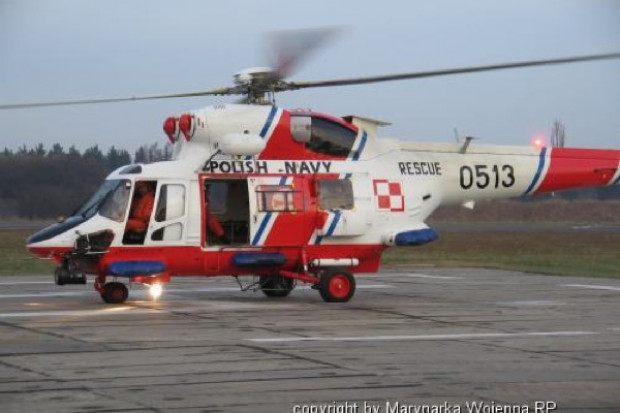 Gdynia: śmiertelny wypadek ratownika ze śmigłowca Marynarki Wojennej