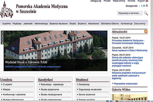 Szczecin: z Akademii w Uniwersytet