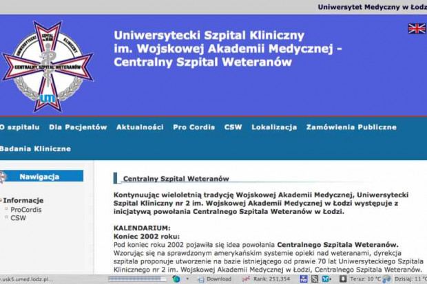 Łódź: w Centralnym Szpitalu Weteranów otwarto nowoczesną klinikę chirurgii