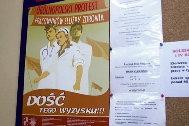 Śląskie: w czwartek kolejny protest OZZL