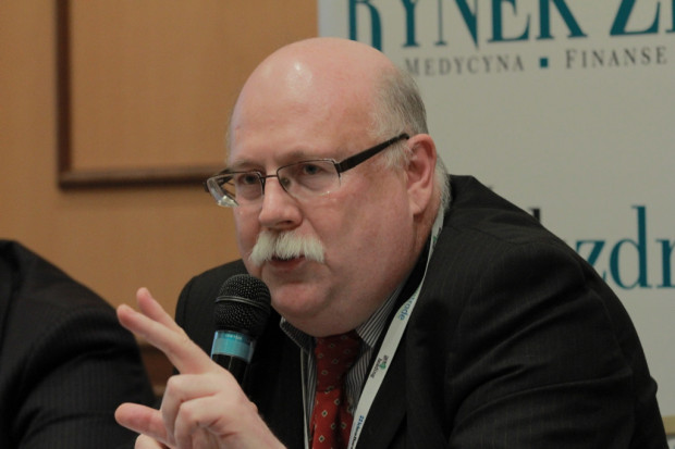 Paweł Daszkiewicz, dyrektor Szpitala Klinicznego im. Jonschera w Poznaniu; FOT. PTWP Poznań: wznowienie budowy obiektu szpitala im. Jonschera