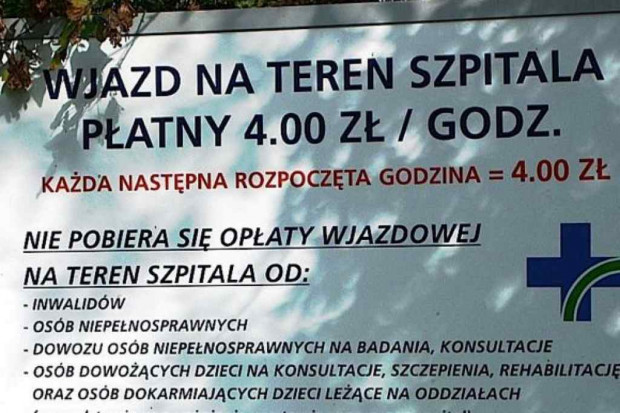 Wybór pacjenta: płatny parking czy bezpłatna karetka?