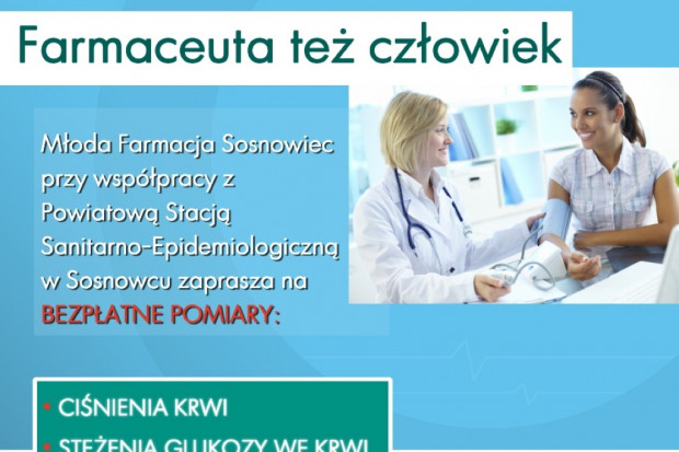 Sosnowiec: akcja prozdrowotna studentów farmacji