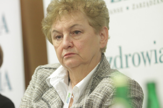 Barbara Gierak-Pilarczyk, dyrektor Wojewódzkiego Zespołu Reumatologicznego im. dr Jadwigi Titz-Kosko w Sopocie, uważa, że szpitalowi reumatologicznemu grozi brak bezpieczeństwa finansowego. Fot. PTWP Sopot: pacjenci zaniepokojeni o przyszłość szpitala reumatologicznego