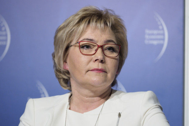 Aleksandra Skowronek. Fot. PTWP Aleksandra Skowronek nie jest już "zdrowotnym" marszałkiem woj. śląskiego