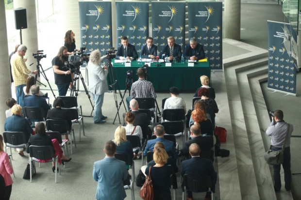 W Białymstoku odbyla się w poniedziałek (18 lipca) konferencja prasowa zapowiadająca III Wschodni Kongres Gospodarczy. Fot. PTWP III Wschodni Kongres Gospodarczy już wkrótce - tematem także zdrowie