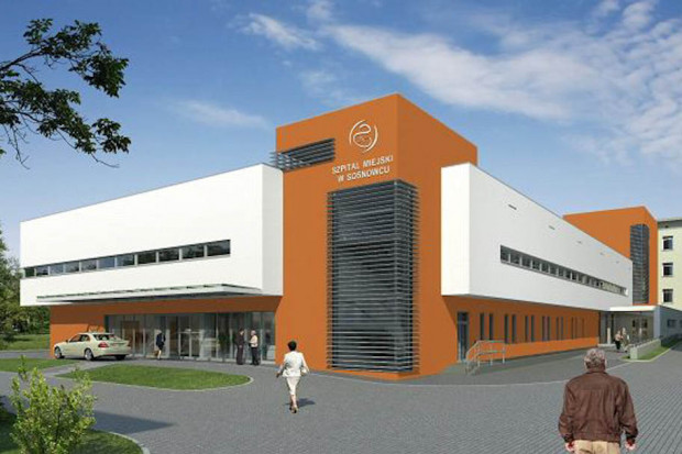 FOT. Materiały prasowe Sosnowieckiego Szpitala Miejskiego Sosnowiec: wybrano firmę, która zbuduje nowy pawilon szpitala miejskiego