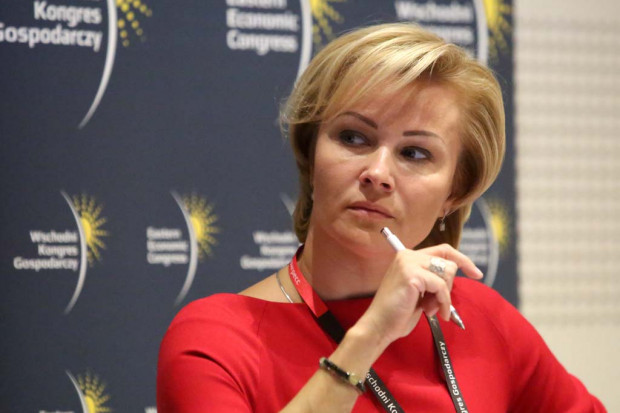 Magdalena Borkowska - p.o. Dyrektora Podlaskiego Oddziału Wojewódzkiego Narodowego Funduszu Zdrowia. Fot. Eliza Madej/PWP III Wschodni Kongres Gospodarczy: kontraktowanie w 2017 r. - jeszcze nie przesądzone