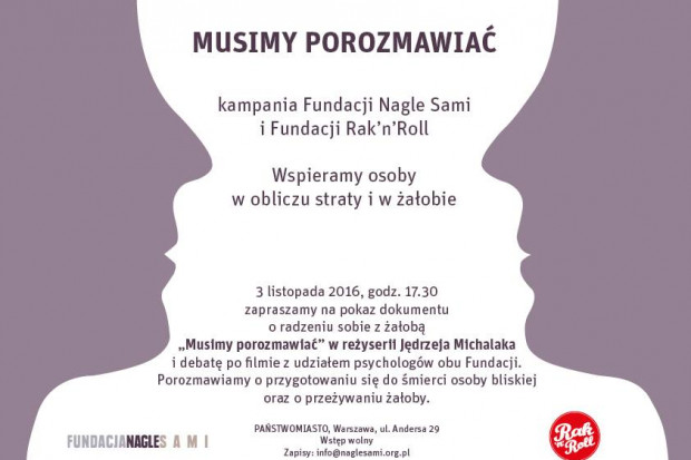 Ta kampania wspiera osoby w żałobie i opiekunów chorych terminalnie