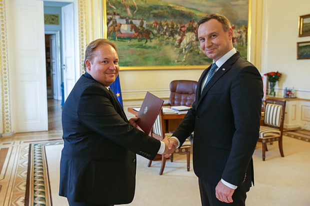 Dr Konrad Dziobek, społeczny doradca prezydenta RP. Fot. Andrzej Hrechorowicz/KPRP Dr Konrad Dziobek społecznym doradcą prezydenta RP