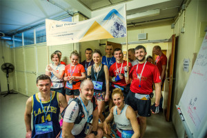W biegu uczestniczyło ponad 200 zawodników. Fot. Healthcare & Education department Ruszyła kampania "Nasz Everst" o chorobie Pompego