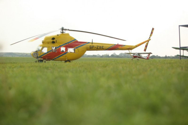 Płock: pożyczyli helikopter stolicy, Kraków użyczył im Mi-2