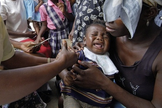 Haiti: szczepią dzieci