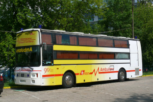 Warszawa: jedyny w kraju autobusowy ambulans