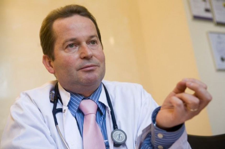 Prof. Piotr Kuna; FOT. PTWP Łódź: prof. Piotr Kuna nie jest już dyrektorem szpitala im. Barlickiego