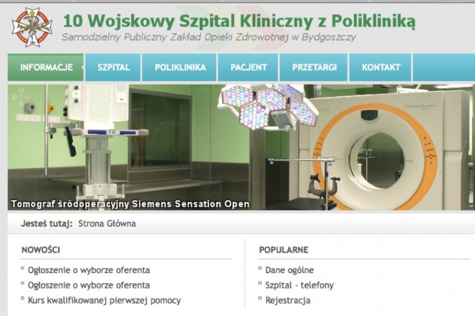 Bydgoszcz: otwarto nowoczesną sterylizatornię