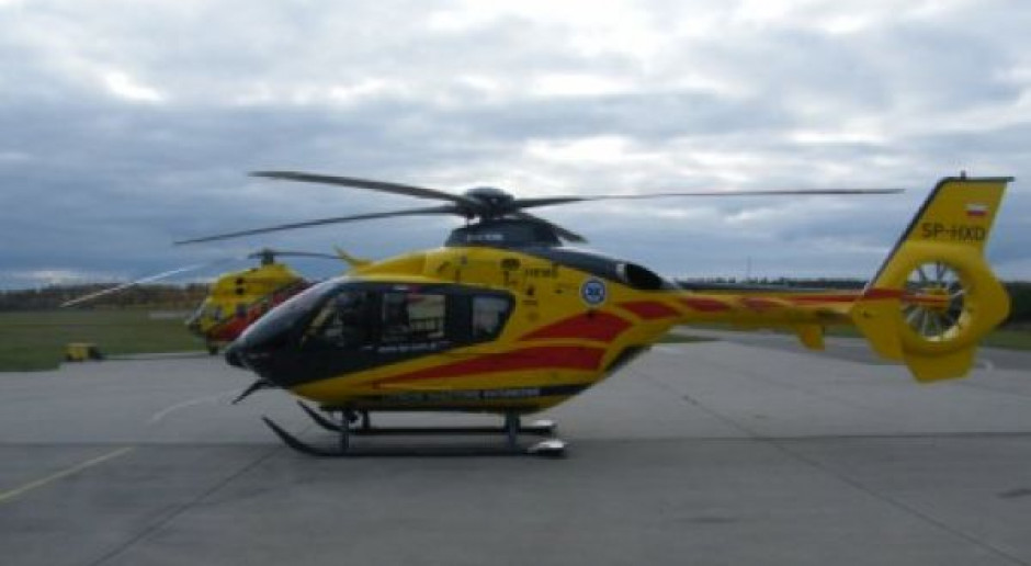 Włoszczowa: otwarto całodobowe lądowisko dla helikopterów