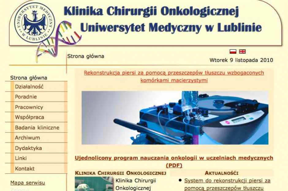 Lublin: lek obmyje ogniska przerzutowe