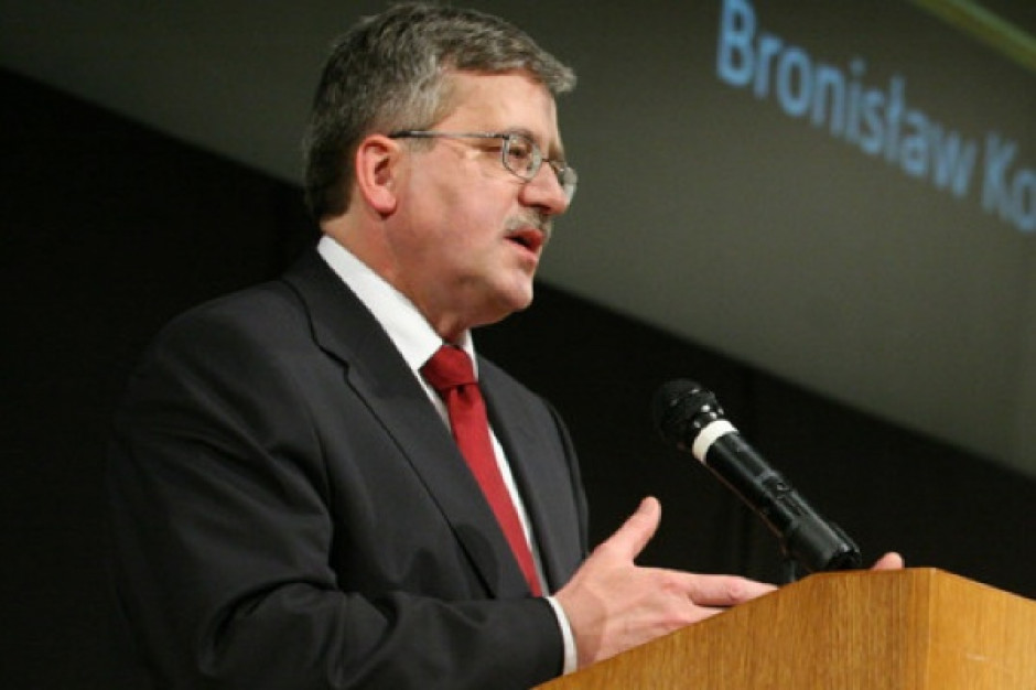 Bronisław Komorowski: nie chcę wetować ustaw zdrowotnych, porozmawiajmy