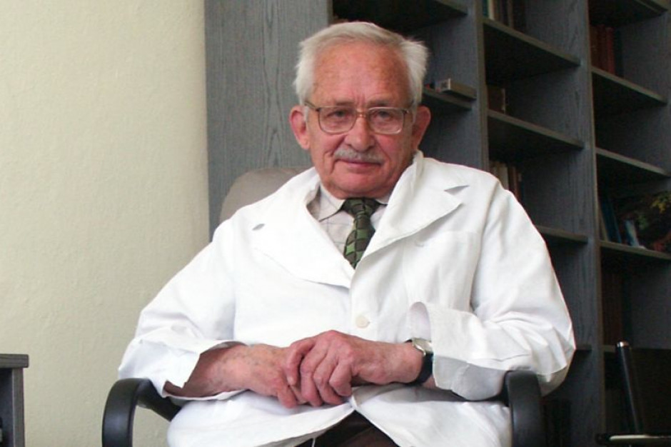 Urodzony w 1925 r. Władysław Nasiłowski jest anatomopatologiem. Należy do najważniejszych postaci polskiej medycyny sądowej. Fot. Archiwum Prof. Władysław Nasiłowski laureatem nagrody Lux ex Silesia