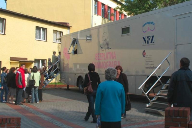 Śląsk: mammobus przyjedzie do gminy Ożarowice