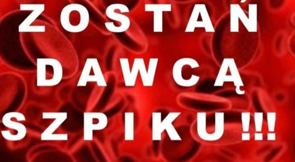 Białystok: RCKiK rejestruje potencjalnych dawców szpiku