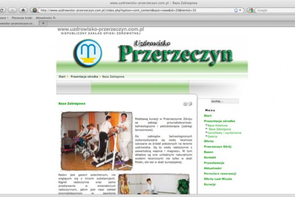 MSP: uzdrowisko "Przerzeczyn" sprzedane
