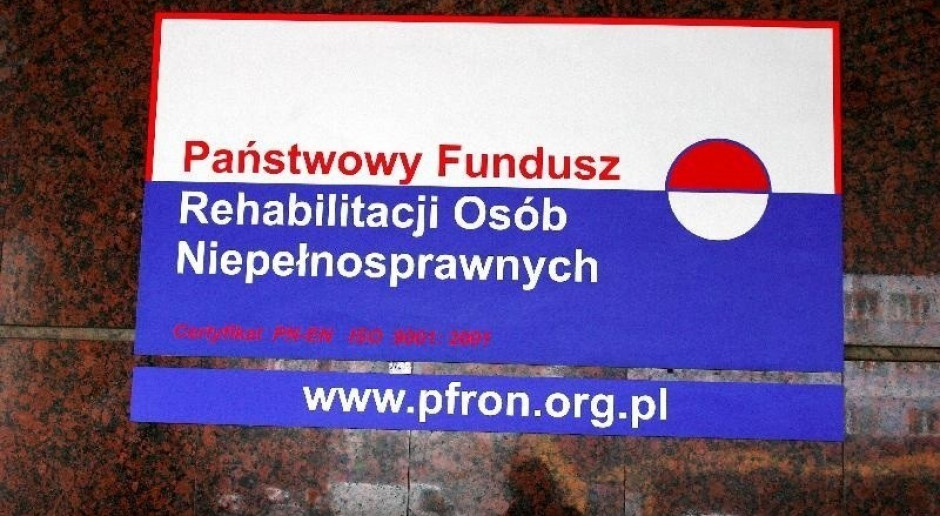 Sejm: obecny status PFRON będzie przedłużony do 2015 roku