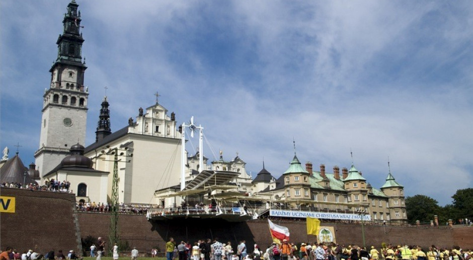 Jasna Góra; FOT. Arch. RZ Częstochowa: miasto apeluje o szczególne rozwiązania epidemiologiczne dla pielgrzymów