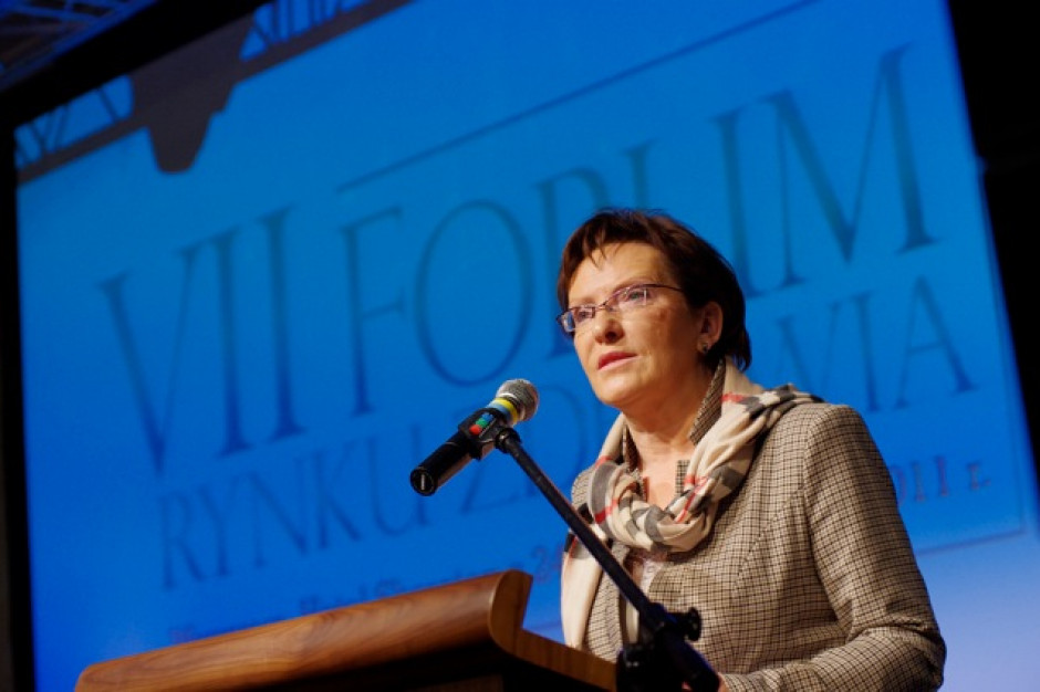VII Forum Rynku Zdrowia: Ewa Kopacz i opozycja bilansują ostatnie cztery lata