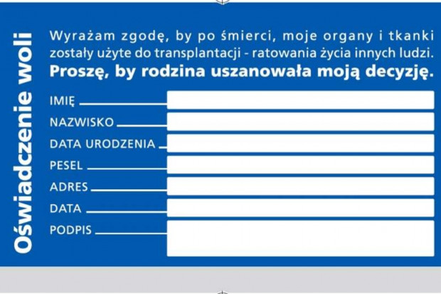 Ewa Kopacz: rośnie liczba przeszczepów