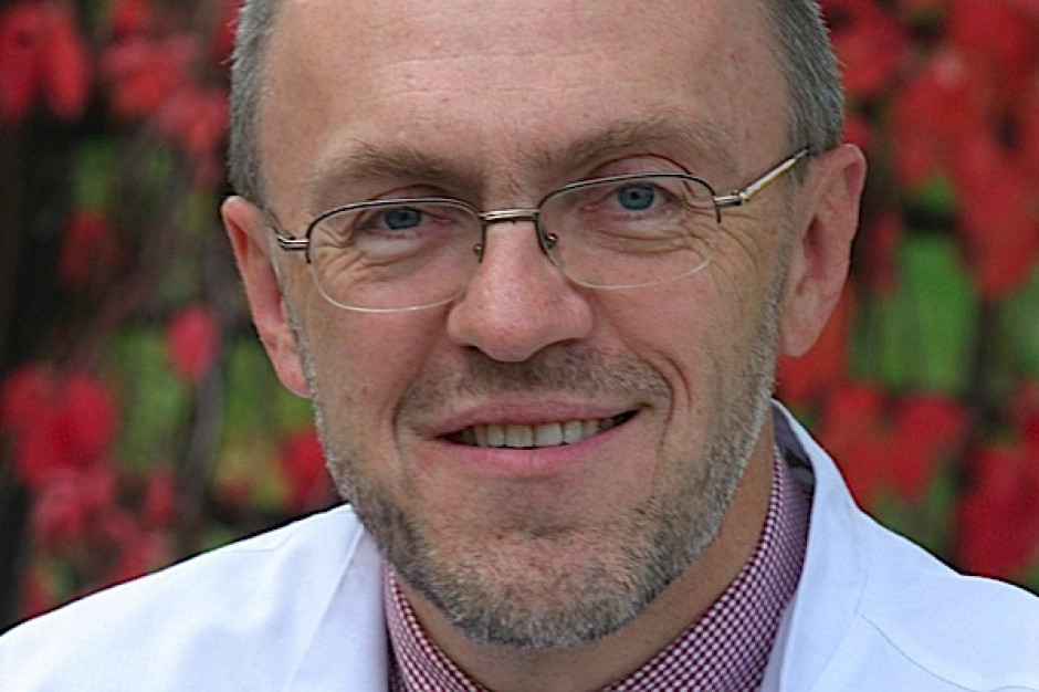 Dr Jarosław Derejczyk. Fot. PTWP Derejczyk: przyszłość oddziałów geriatrycznych zagrożona