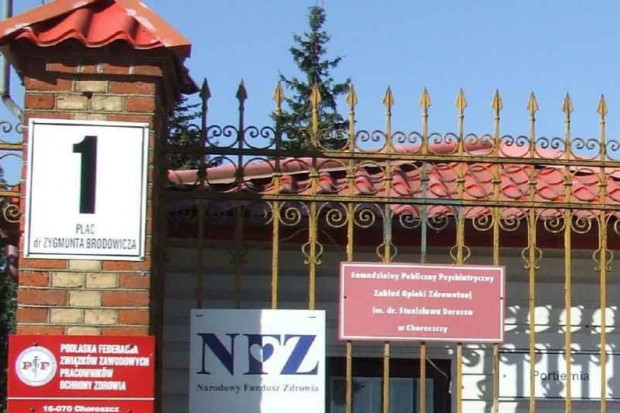 SP Psychiatryczny ZOZ w Choroszczy. Fot. Archiwum Psychiatrię czeka dofinansowanie, procedury były skrajnie niedoszacowane