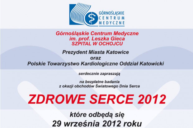 Śląskie: w sobotę bezpłatne badania z okazji Światowego Dnia Serca