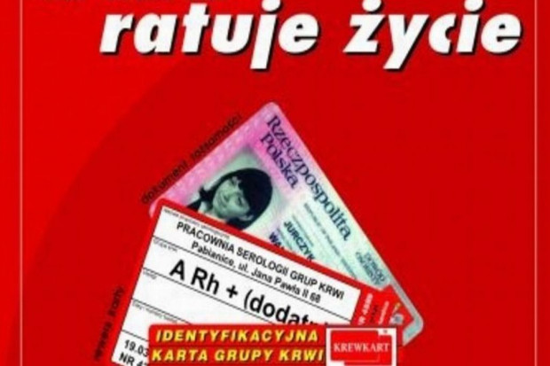 Dowód osobisty z zapisaną grupą krwi - czy to w ogóle realne?