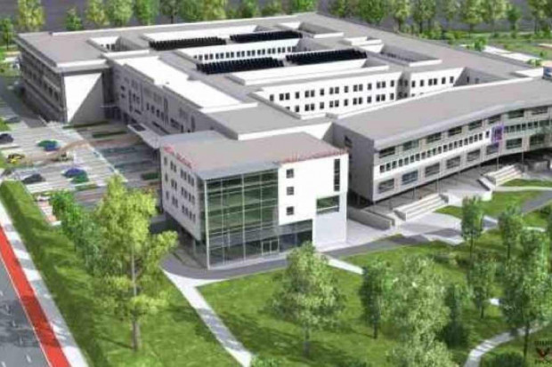 Wrocław: plan dla powstającego szpitala na Stabłowicach (prawie) bez zmian