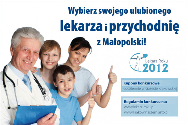 IX Plebiscyt "Lekarz i Przychodnia Roku 2012 w Małopolsce"
