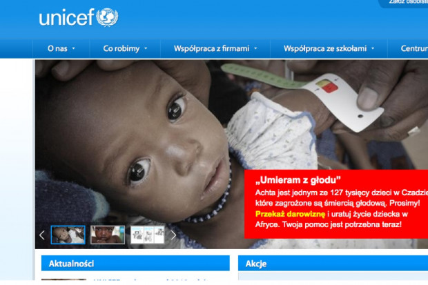 UNICEF: ponad 700 tys. zł od Polaków dla dzieci w Czadzie