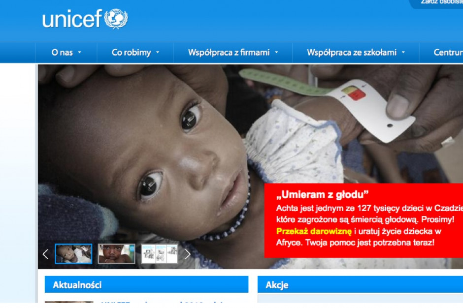 UNICEF: ponad 700 tys. zł od Polaków dla dzieci w Czadzie
