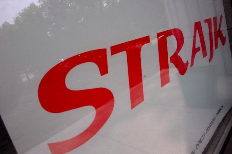 Strajk w służbie zdrowia: oflagowane szpitale i akcja informacyjna