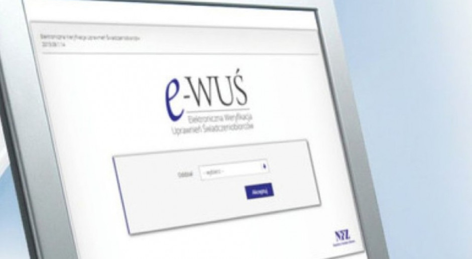 NFZ o problemach technicznych w dostępie do systemu eWUŚ