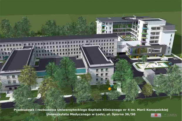 Łódź: potrzeba 100 mln zł na rozbudowę szpitala