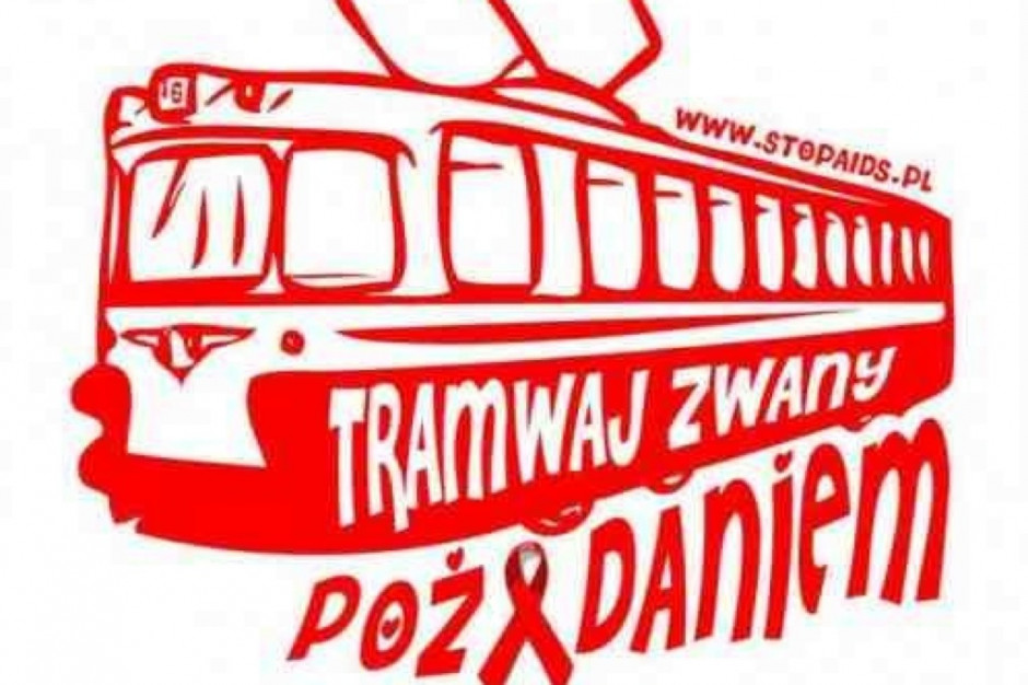 Katowice: w tramwaju (autobusie) o HIV/AIDS