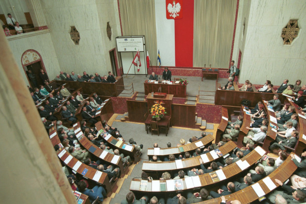 Obrady Sejmiku Województwa Śląskiego Fot. PTWP (zdjęcie ilustracyjne) Śląskie: Sejmik przyjął nowy program ochrony powietrza