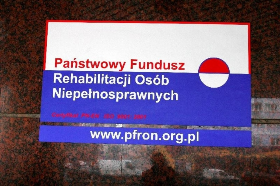 Wiceminister pracy: dofinansowanie PFRON do wynagrodzeń niepełnosprawnych - niezagrożone