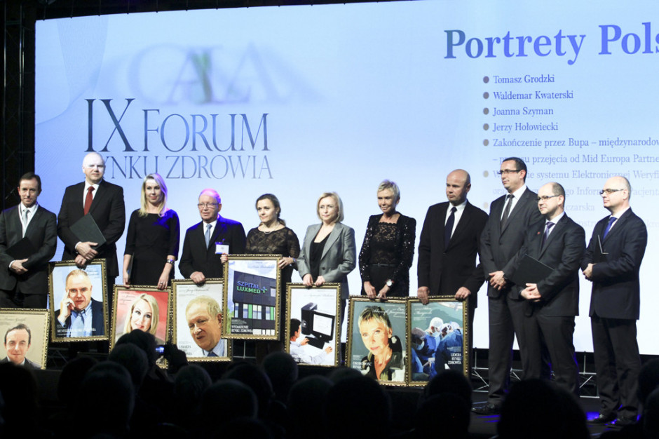 IX Forum Rynku Zdrowia: poznaliśmy laureatów Portretów Polskiej Medycyny 2013