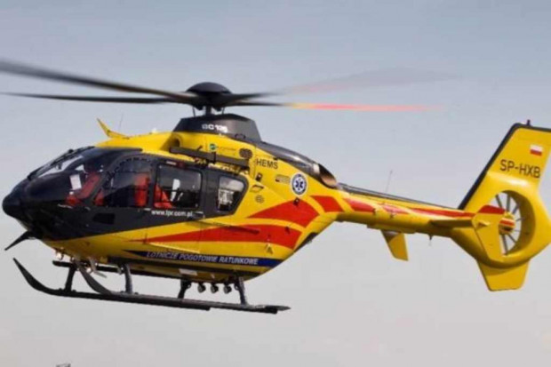 Pijany sprawca wypadku zmusił helikopter LPR do lądowania